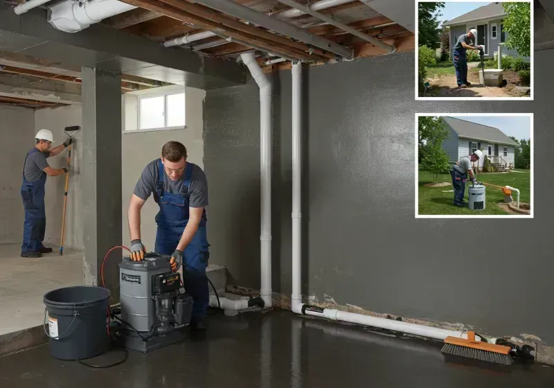 Basement Waterproofing and Flood Prevention process in Howard, SD